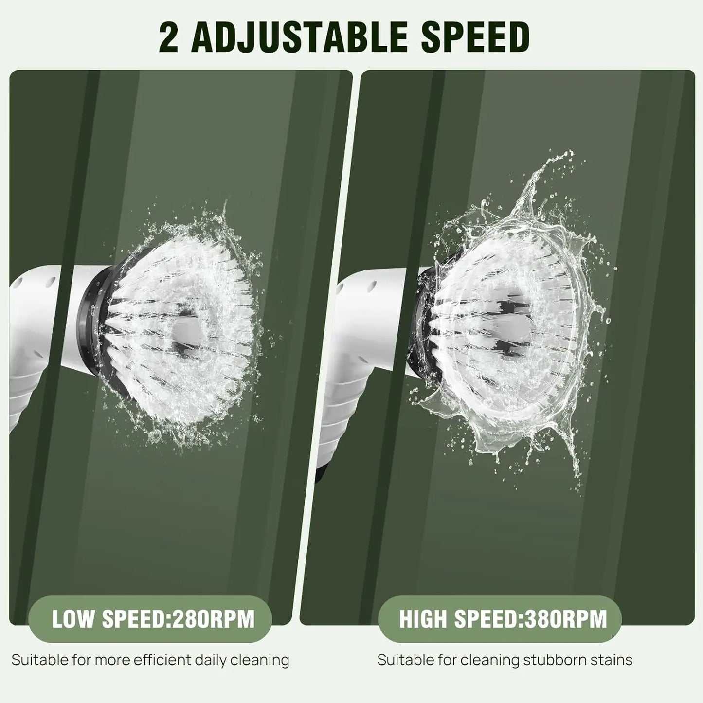 Electric Spin Scrubber | Cordless Power Cleaning Brush