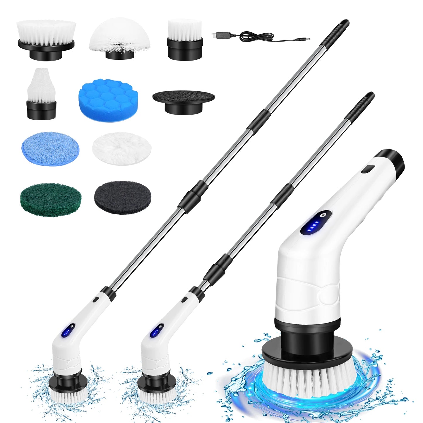 Electric Spin Scrubber | Cordless Power Cleaning Brush