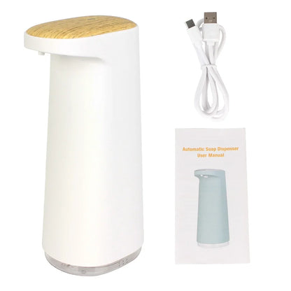 Automatic Touchless Foam Soap Dispenser – USB Rechargeable | 450ml Large Capacity | Hands-Free Sensor Pump