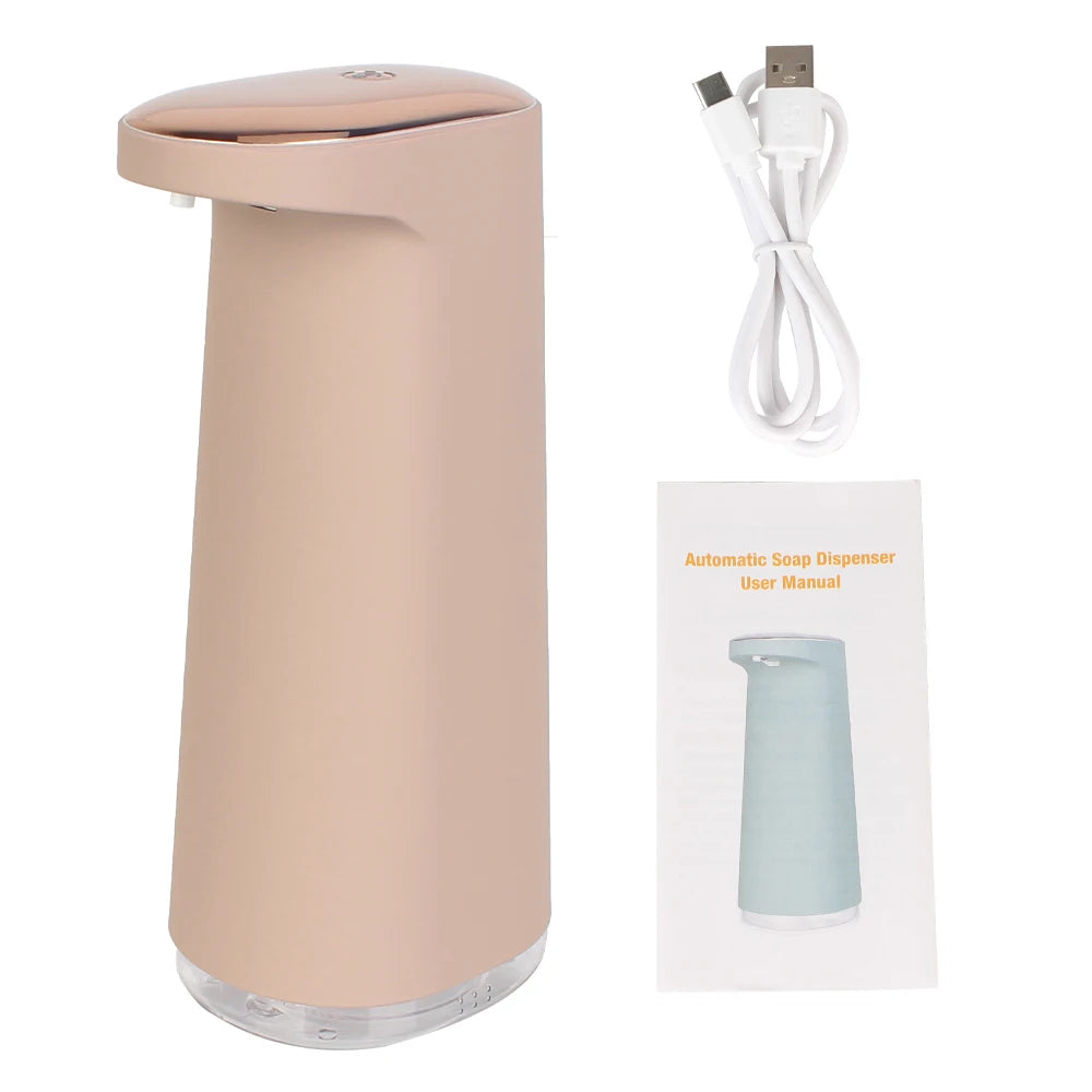 Automatic Touchless Foam Soap Dispenser – USB Rechargeable | 450ml Large Capacity | Hands-Free Sensor Pump