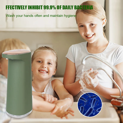 Automatic Touchless Foam Soap Dispenser – USB Rechargeable | 450ml Large Capacity | Hands-Free Sensor Pump
