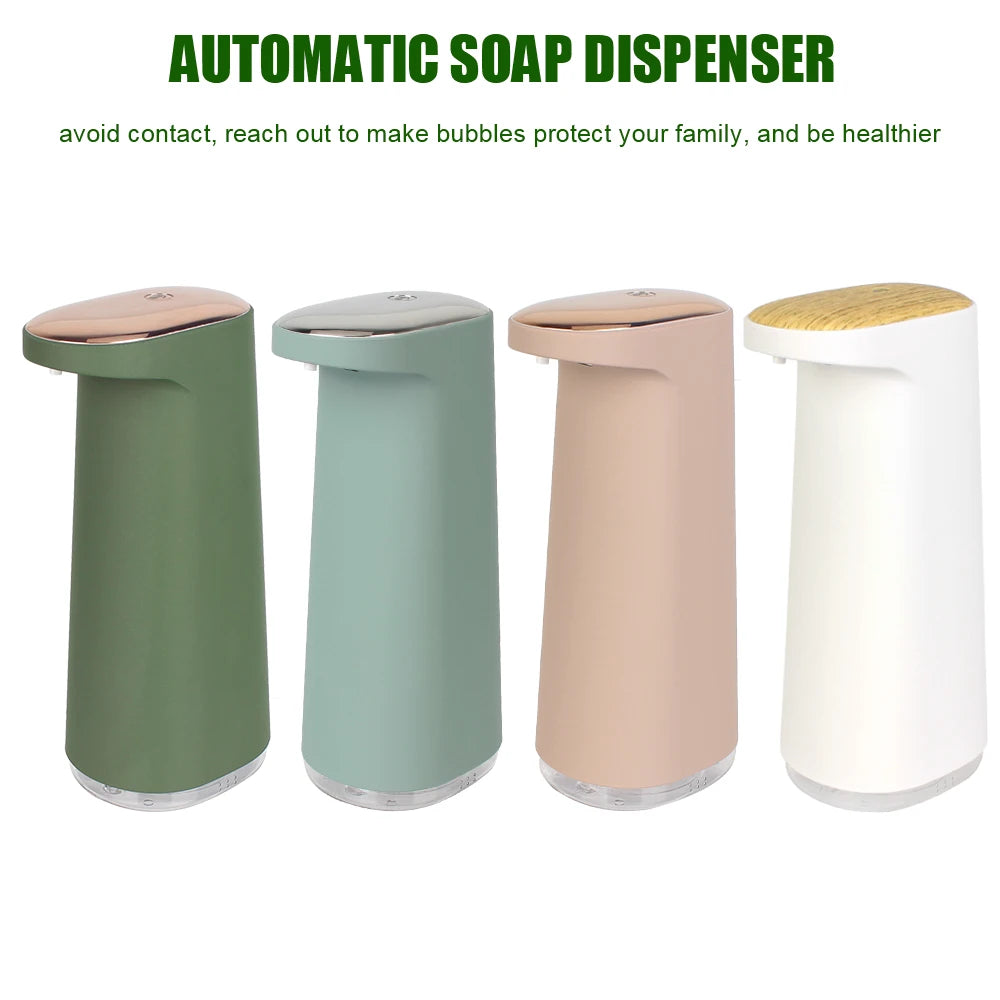 Automatic Touchless Foam Soap Dispenser – USB Rechargeable | 450ml Large Capacity | Hands-Free Sensor Pump
