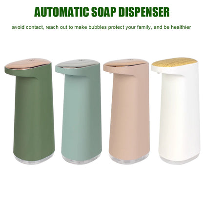 Automatic Touchless Foam Soap Dispenser – USB Rechargeable | 450ml Large Capacity | Hands-Free Sensor Pump