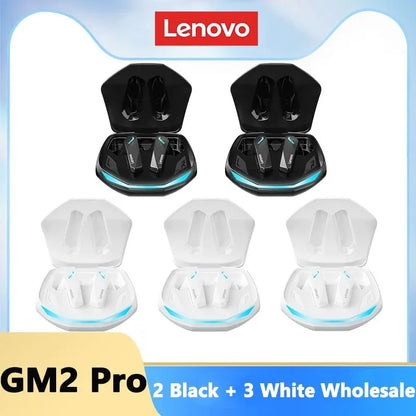 Lenovo GM2 Pro TWS Earbuds — Gaming/Music, Low Latency, Dual Mode