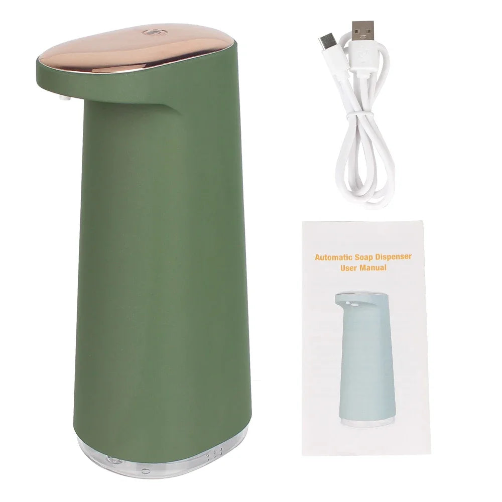 Automatic Touchless Foam Soap Dispenser – USB Rechargeable | 450ml Large Capacity | Hands-Free Sensor Pump